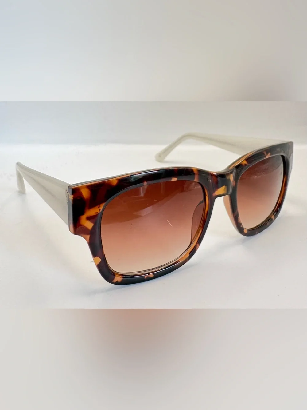 Cole Haan CG121 Tortoise Oval Sunglasses Frames Only